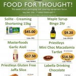This weeks specials!